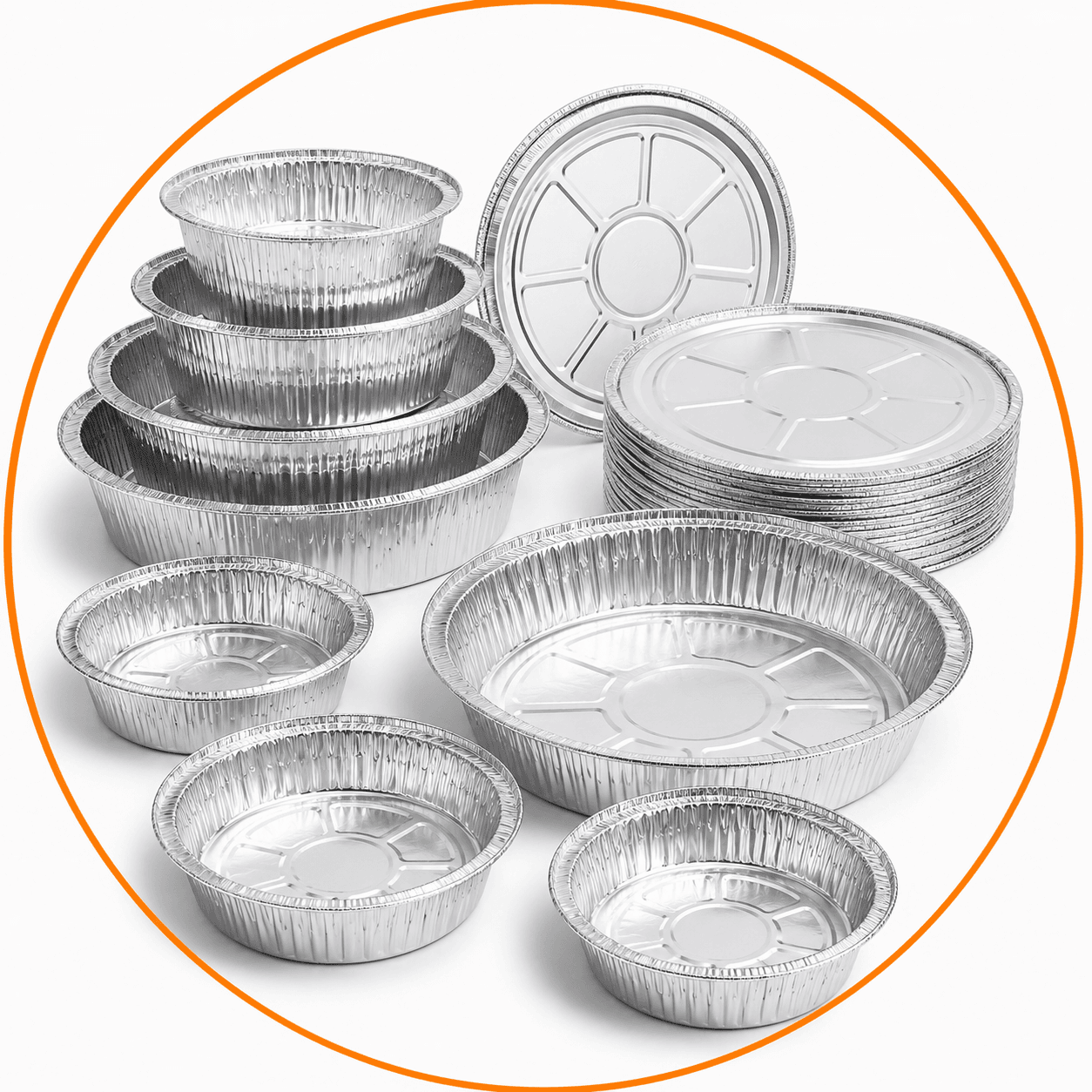 Round Pans and Lids