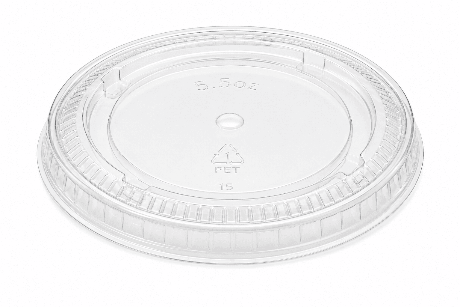 5.5oz Lids Clear - 2500/Case