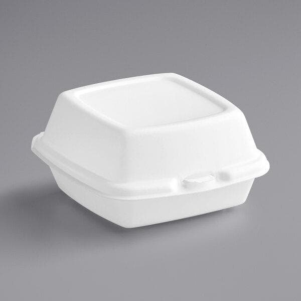 6x6 Foam Container - 1 Compartment -200/Case