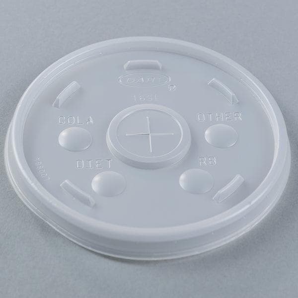 16SL Dart Transulent Lids - 1000/Case